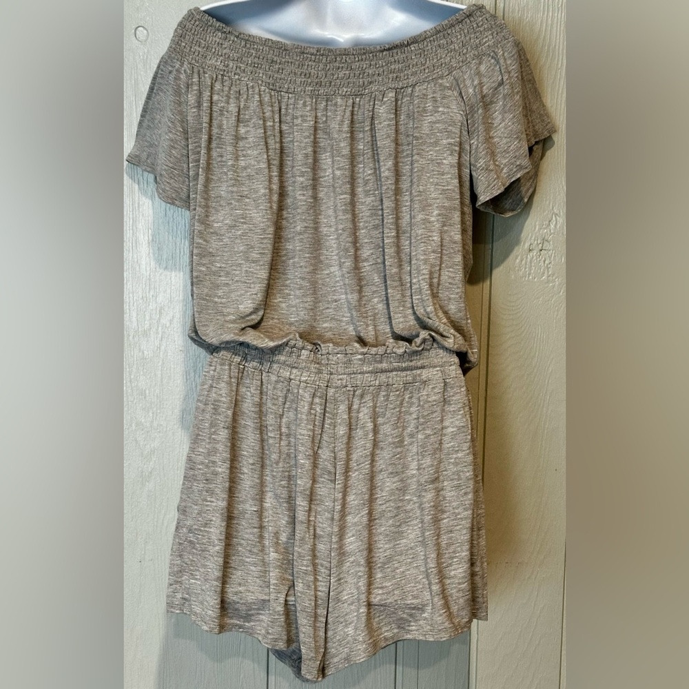 New York & Company Gray Soho Street Romper - Picture 6 of 6